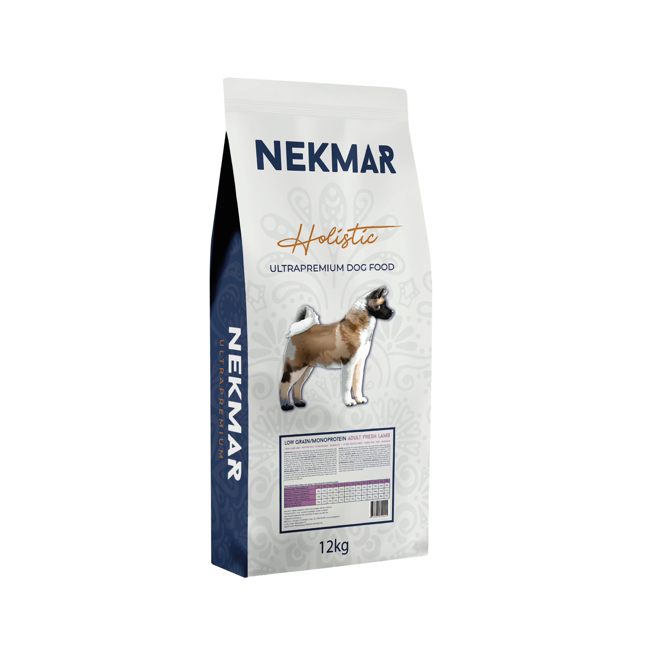 Chien Adulte 12kg - Agneau Frais